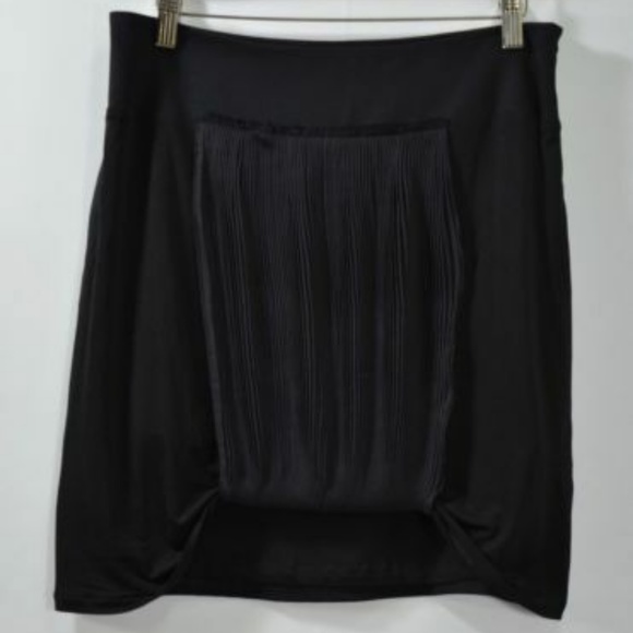 Sharon Wauchob Pleated Draped Jersey Skirt - Picture 1 of 8